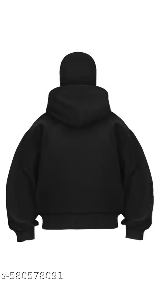 Black Balaclava Double Zip Oversized Hoodie Limited stock