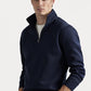 Polo DOUBLE-KNIT QUARTER-ZIP PULLOVER - Sweatshirt - aviator navy
