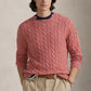 Cable-Knit Cotton Jumper