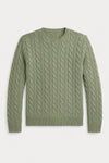 Cable-Knit Cotton Jumper