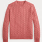 Cable-Knit Cotton Jumper