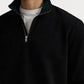 Polo THE RL QUARTER ZIP SWEATSHIRT - Sweatshirt - black
