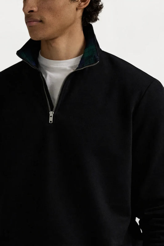 Polo THE RL QUARTER ZIP SWEATSHIRT - Sweatshirt - black