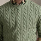 Cable-Knit Cotton Jumper
