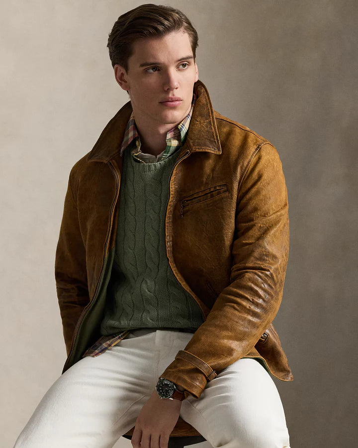 Cable-Knit Cotton Jumper