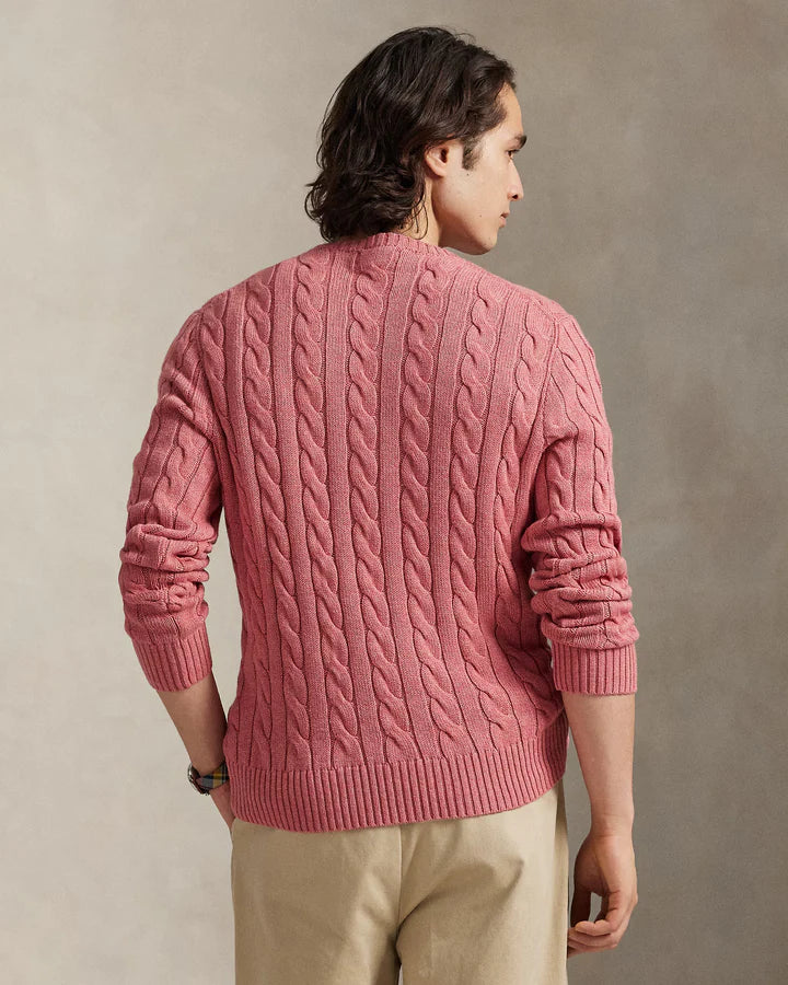 Cable-Knit Cotton Jumper